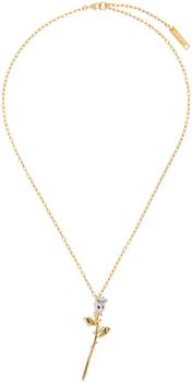 商品Gold Rose Charm Necklace图片