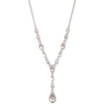 Givenchy | Pear-Shape Crystal Lariat Necklace, 16" + 3" extender 6.9折