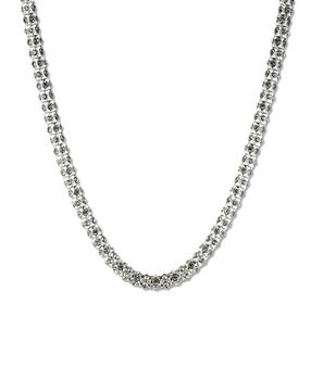 商品Anne Klein | Silver-Tone Crystal Necklace,商家Lord & Taylor,价格¥290图片
