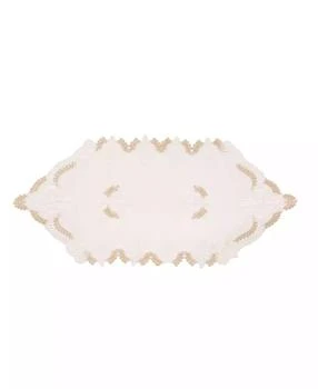 Manor Luxe | Anais Elegant Lace Embroidered Cutwork Table Runner,商家Macy's,价格¥258