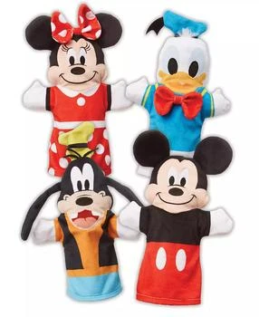 Melissa & Doug | Mickey Mouse  Friends Soft & Cuddly Hand Puppets,商家Macy's,价格¥139