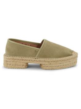 Salvatore Ferragamo | ​Chunky Suede Espadrilles商品图片,6.4折