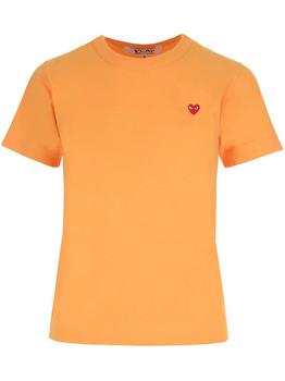 Comme des Garcons | Comme des Garçons Play Logo Embroidered Crewneck T-Shirt商品图片,7.2折起