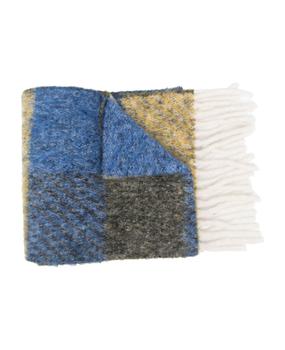 Marni | Royal Blue Alpaca Wool Blend Scarf商品图片,