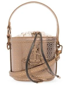 推荐Vivienne Westwood Daisy Orb-Plaque Drawstring Bucket Bag商品