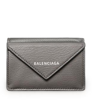 Balenciaga | Mini Leather Papier Wallet商品图片,