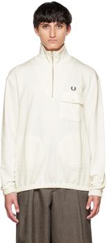 Fred Perry | Off-White Embroidered Sweater商品图片,3折