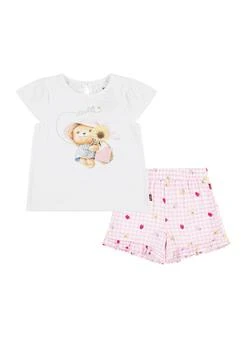 Levi's | Toddler Girls T Shirt And Printed Shorts Set,商家Belk,价格¥118