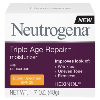 Neutrogena | Triple Age Repair Moisturizer, SPF 25商品图片,独家减免邮费