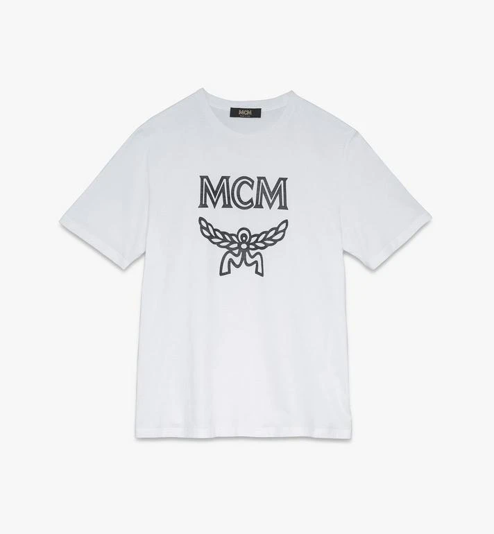 推荐 MCM COLLECTION系列经典徽标T恤短袖 男款 白色MHTASMM04WT-WHITE商品