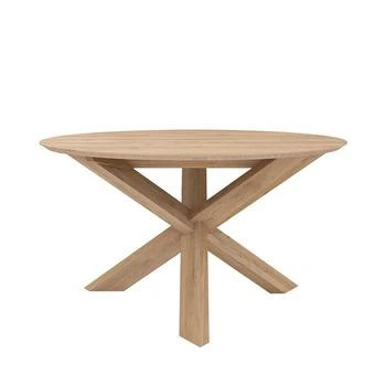 Ethnicraft | Circle Dining Table, 54",商家Bloomingdale's,价格¥20476