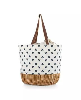 Disney | Mickey Mouse Silhouette Coronado Canvas and Willow Basket Tote,商家Macy's,价格¥359