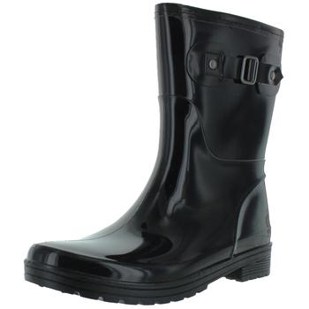 Kenneth Cole | Kenneth Cole Reaction Womens Rain Buckle Mid-Calf Man Made Rain Boots商品图片,3.7折