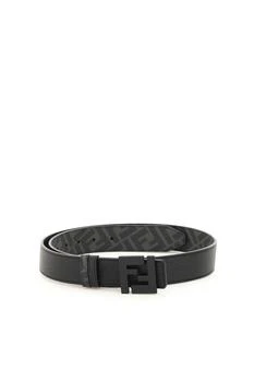 推荐【皮带头有划痕磕印】Fendi Reversible Logo Plaque Belt商品
