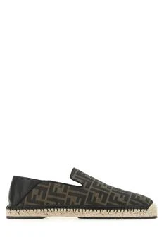 Fendi | Fendi FF Motif Jacquard Espadrilles 6.7折起, 独家减免邮费