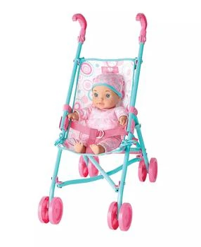 You & Me | Baby Doll with Umbrella Stroller Set, Created for You by Toys R Us,商家Macy's,价格¥159