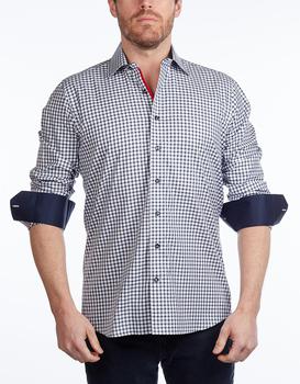 Levinas, Levinas | Contemporary Fit Contrast Detailed Button Down商品图片 2.2折