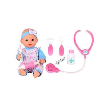 商品Ozbozz | Dream Collection Toy Baby Doll with Medical Set in Gift Box, 12",商家Macy's,价格¥131图片