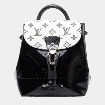 [二手商品] Louis Vuitton | Louis Vuitton Black Leather Vernis Hot Springs Mini Backpack 独家减免邮费