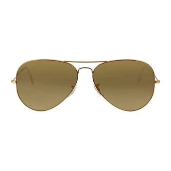 Ray-Ban | Aviator Classic Polarized Brown Pilot Unisex Sunglasses RB3025 001/57 62 5.4折, 满$75减$5, 满减