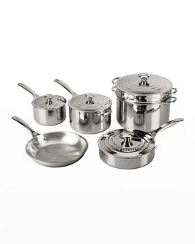 Le Creuset | 10-Piece Stainless Steel Cookware Set,商家Neiman Marcus,价格¥7012