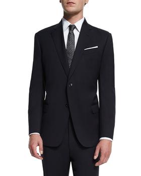 商品Armani | G-Line New Basic Two-Piece Wool Suit, Navy,商家Neiman Marcus,价格¥6061图片