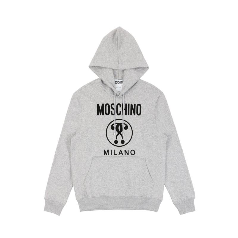 Moschino | MOSCHINO 女士灰色徽标连帽卫衣 EA1717-5527-1485商品图片,独家减免邮费