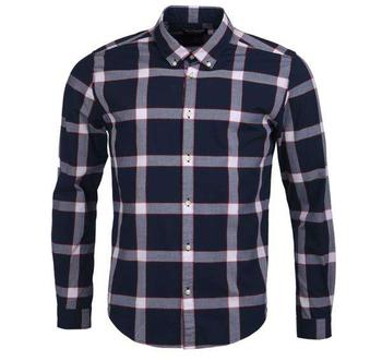Barbour International, Barbour International | Barbour International Valve Check Shirt Navy商品图片 