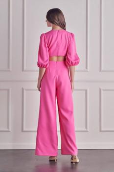 商品DO+BE | Wildest Dreams O'ring Cut Out Jumpsuit In Pink,商家Premium Outlets,价格¥347图片