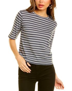 vince精选, Vince | Vince Vintage Stripe Crewneck Top商品图片 2.2折