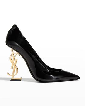 ysl高跟鞋价格, Yves Saint Laurent | 110mm Opyum Patent YSL-Heel Pumps商品图片 