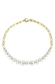Effy | 14K Gold Freshwater Pearl Bracelet,商家Nordstrom Rack,价格¥3151