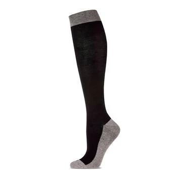Memoi | Two-Tone Contrast Women's Compression Socks 