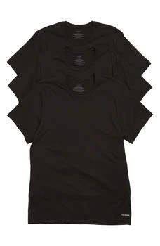 Calvin Klein | 男士纯棉圆领 T 恤  3件装,商家Nordstrom Rack,价格¥153