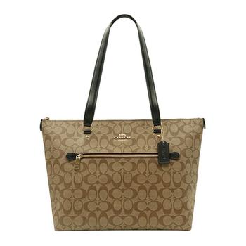 coach托特包男包, Coach | 香港直邮COACH蔻驰托特包女士印花大号棕色PVC手提包79609IMAA8商品图片 额外8.2折x额外9折, 额外八二折, 额外九折