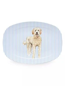 Mariposa | Woof Woof Best Friends Goldendoodle Platter,商家Saks Fifth Avenue,价格¥443