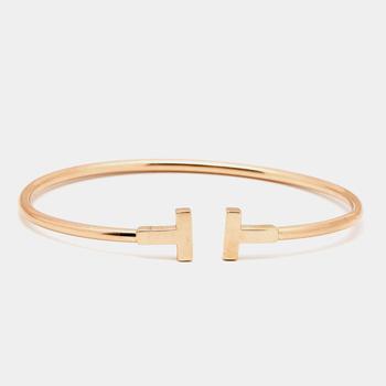 推荐Tiffany & Co. Tiffany T Wire 18k Rose Gold Bracelet商品