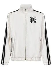 Palm Angels | Palm Angels MONOGRAM LEATHER TRACK Jacket,商家Michele Franzese Moda,价格¥10897