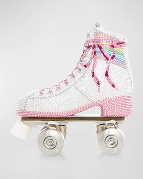 商品Judith Leiber | Let's Roll Roller Skate Crystal Minaudiere,商家Neiman Marcus,价格¥60960图片