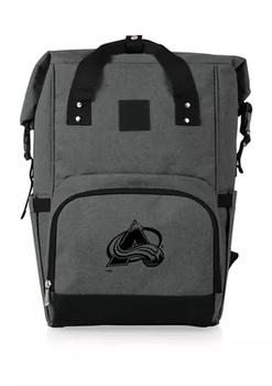 商品Picnic Time | NHL Colorado Avalanche On The Go Roll-Top Cooler Backpack,商家Belk,价格¥950图片