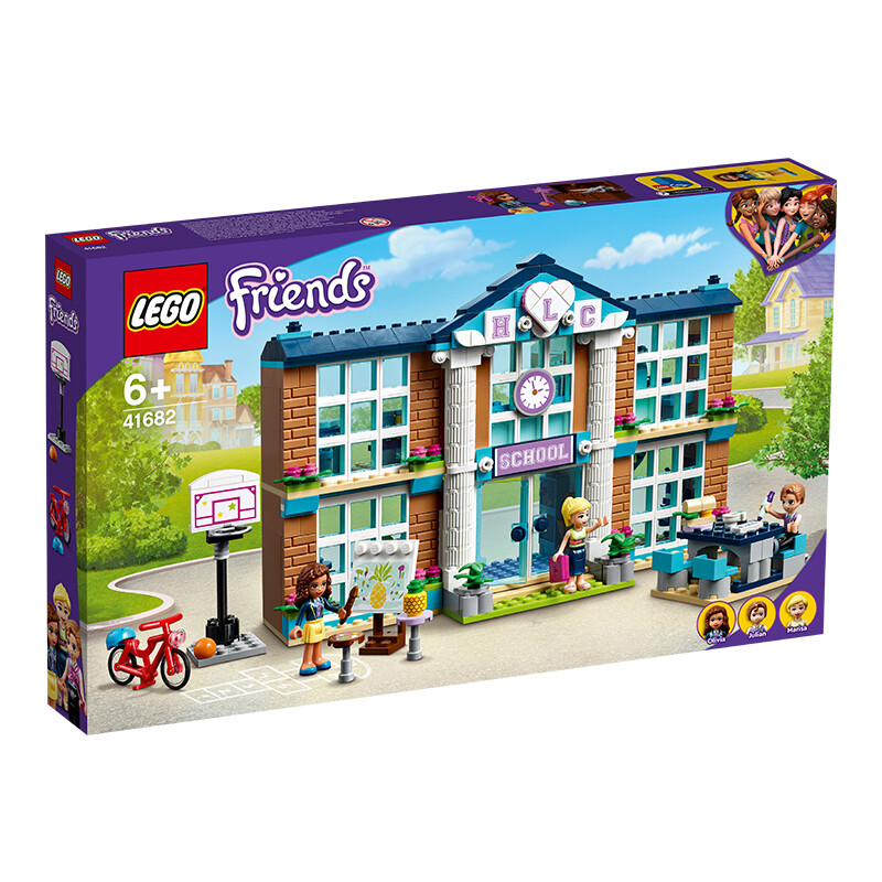 LEGO | 乐高好朋友系列41682美丽的心湖城校园 益智积木玩具商品图片,包邮包税
