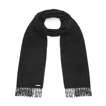商品Hortons100%羊绒围巾-黑色图片