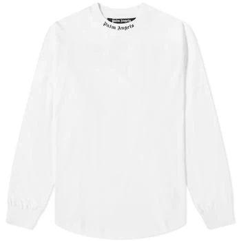 推荐Palm Angels Long Sleeve Oversized 3D Logo T-Shirt商品