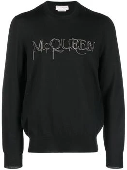 推荐Alexander McQueen Crew-Neck Sweater商品