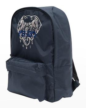 商品Boy's Elephant Logo Embroidered Backpack图片