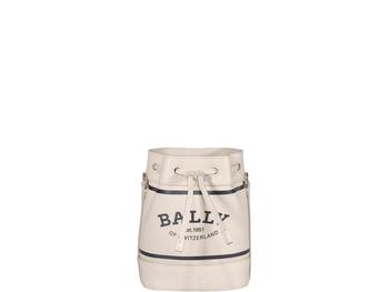 推荐Bally Logo Printed Drawstring Bucket Bag商品