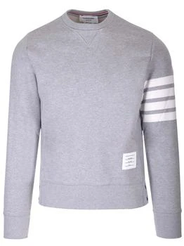 Thom Browne | Grey 4-bar Sweatshirt 
