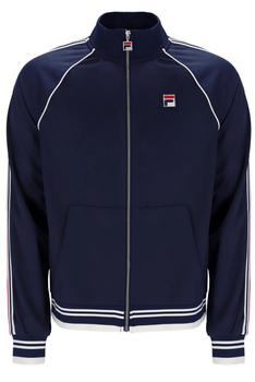 Fila | Fila Lavin Track Jacket - Fila Navy/Egret/Fila Red商品图片,满$175享9折, 满折