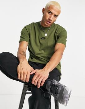 NIKE | Nike Premium Essentials oversized t-shirt in khaki商品图片,