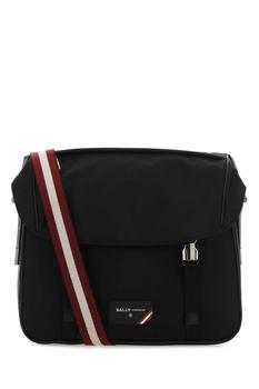 推荐Bally Fabro Logo Patch Zipped Messenger Bag商品